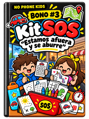 Kit SOS “Estamos afuera y se aburre”