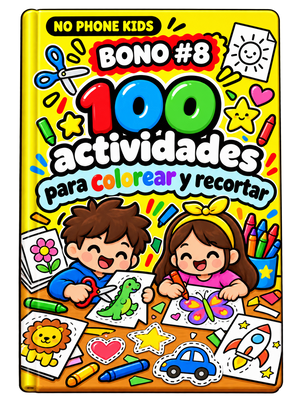 100 actividades para colorear y recortar